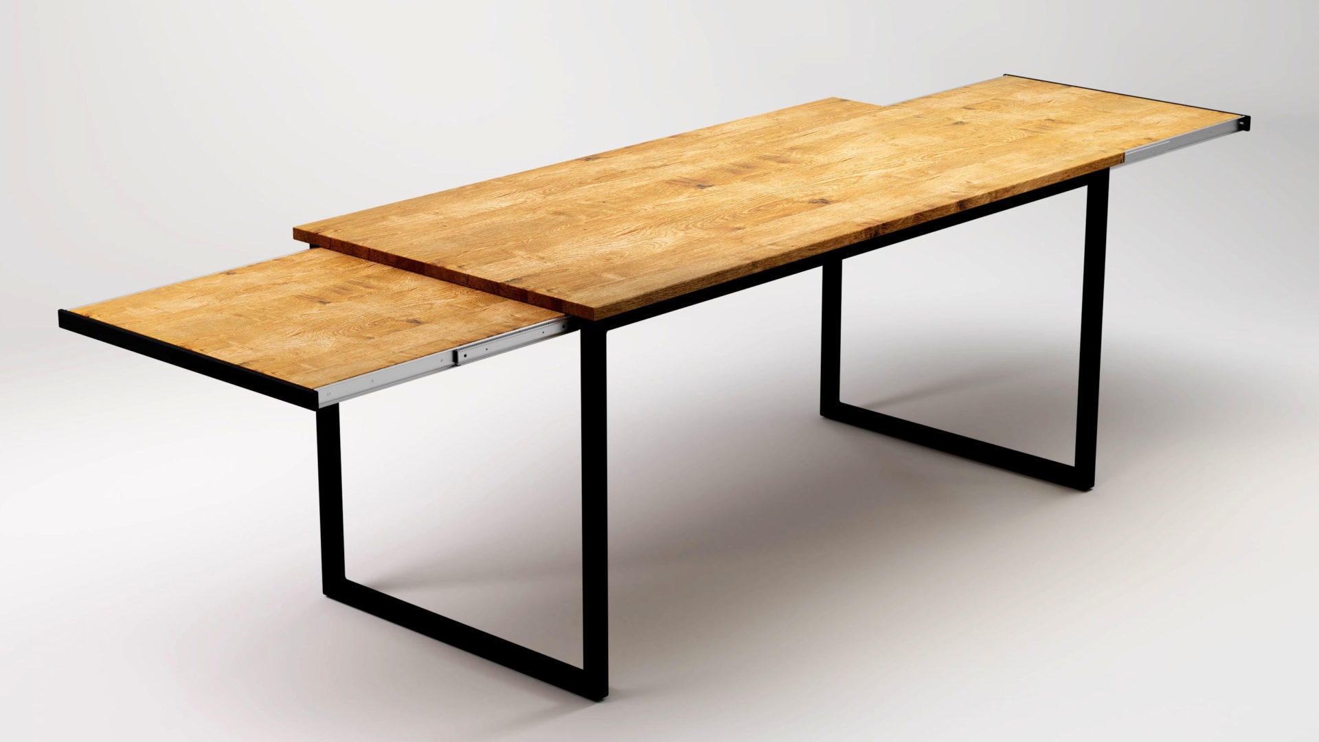 Кухонные столы из металла и дерева фото